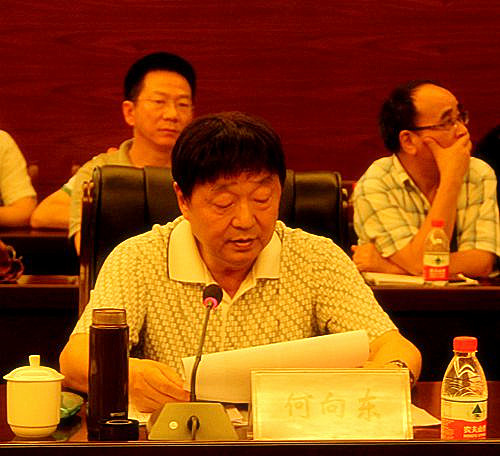 我校检查指导工作,学校董事长李学春,校长何向东,校领导陈金玉,何光勇